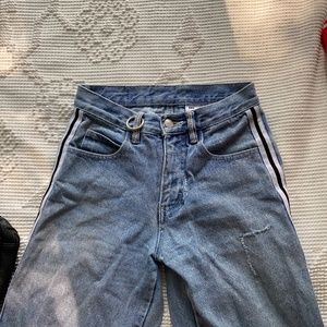 CUTE detailed UNIF utility jeans